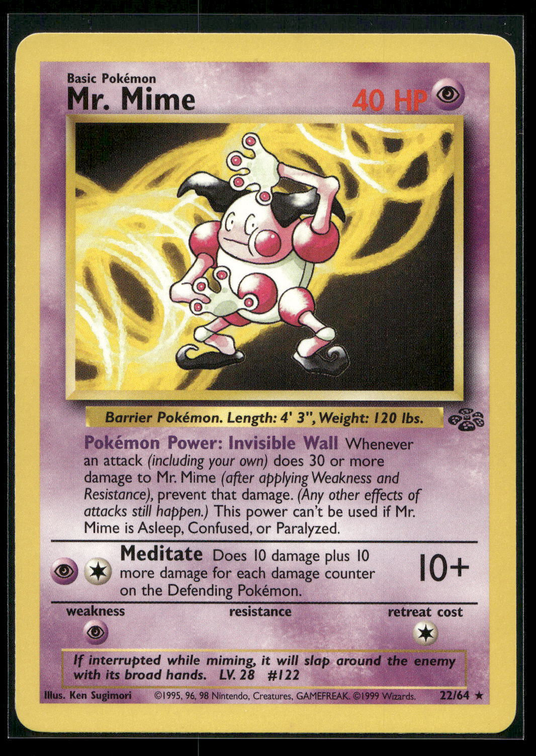 22/64 Mr. Mime LP