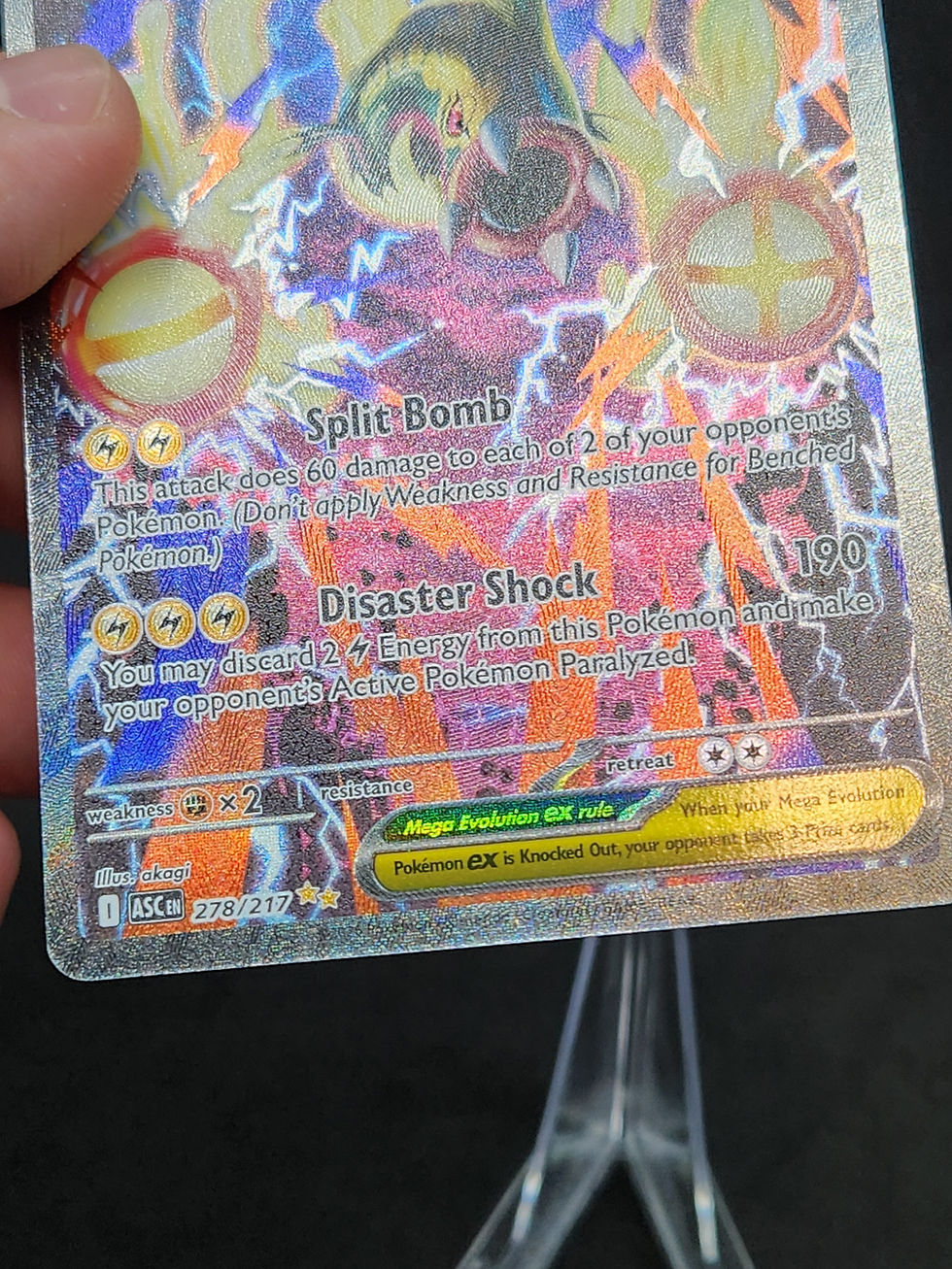 Thumbnail: 278/217 Mega Eelektross ex NM