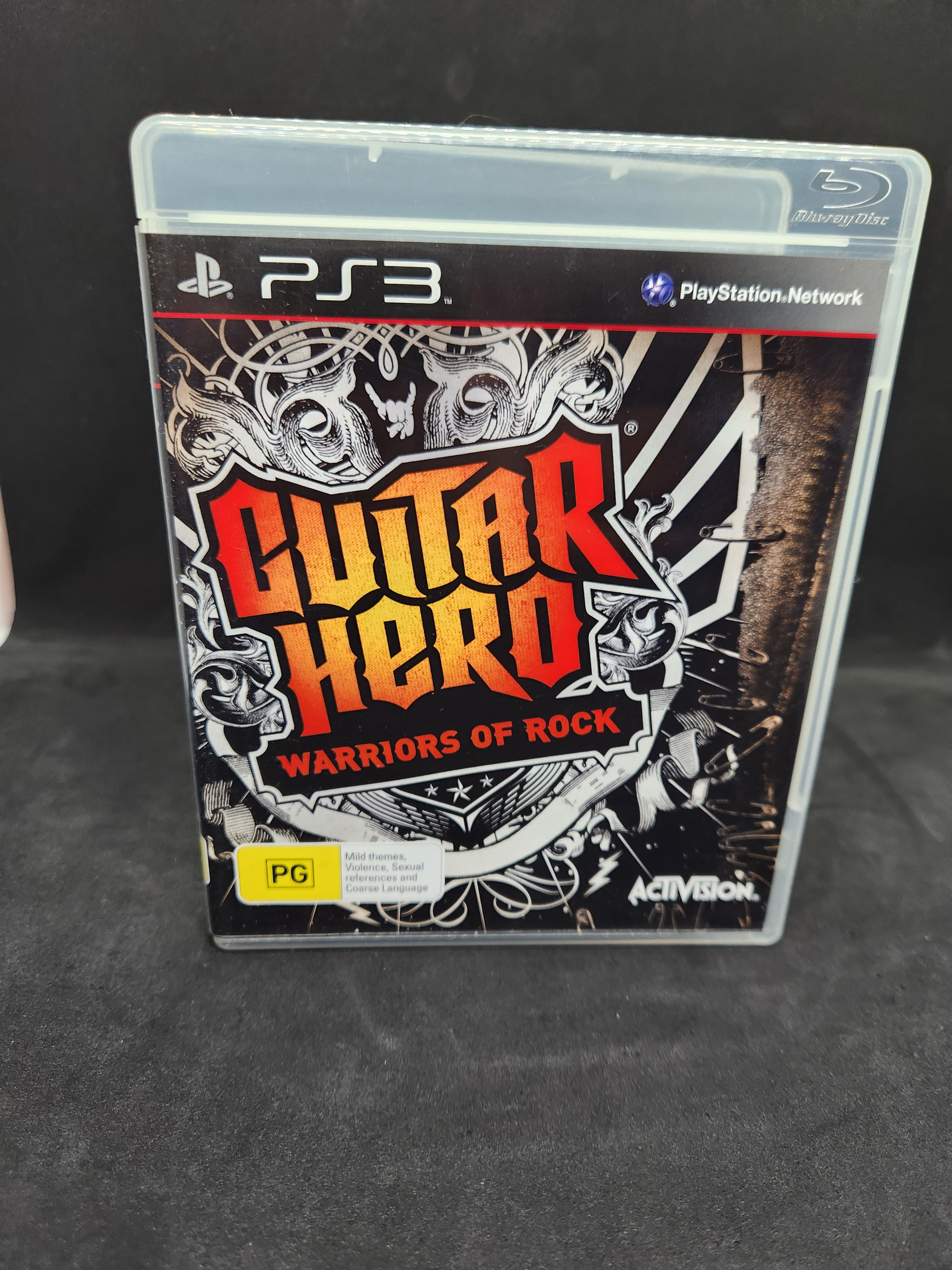PS3 Guitar Hero Warriors of Rock