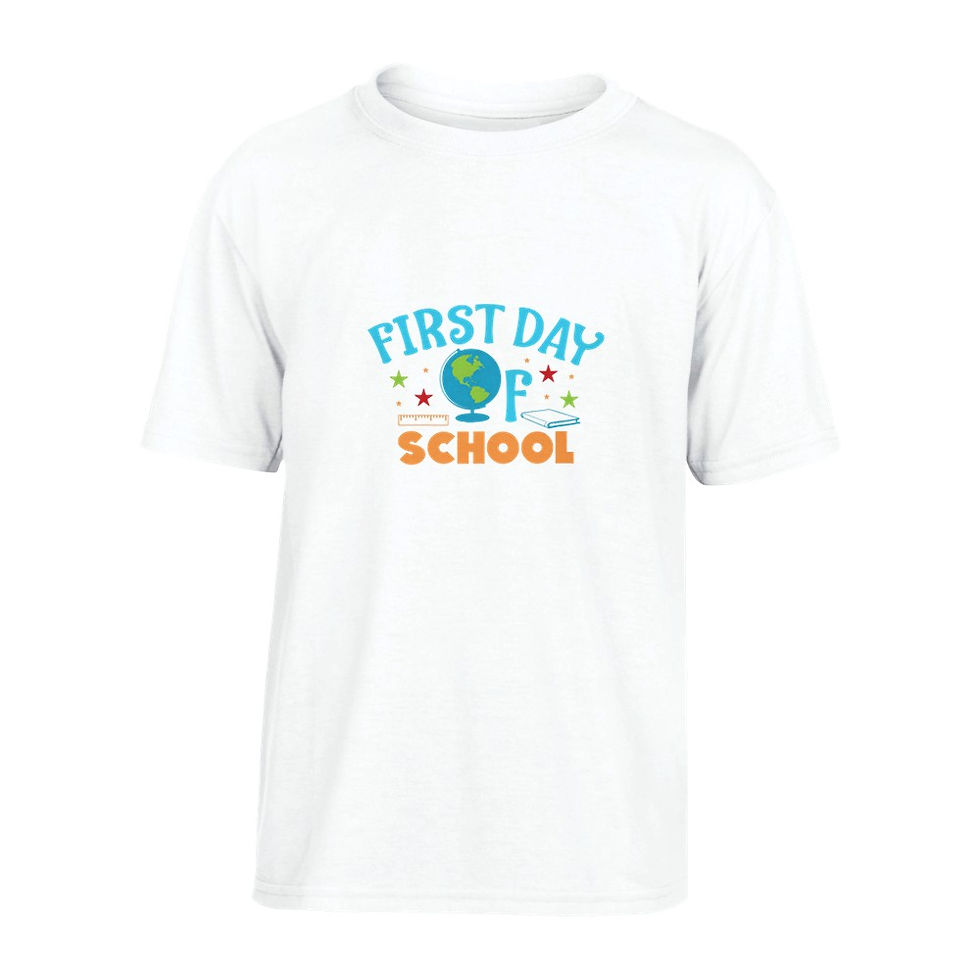 Thumbnail: First Day of School Kids Shirts