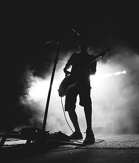 Rock Singer Silhouette