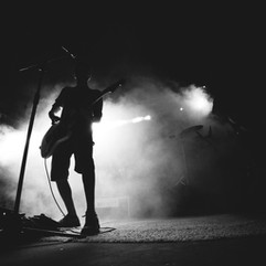 Rock Singer Silhouette