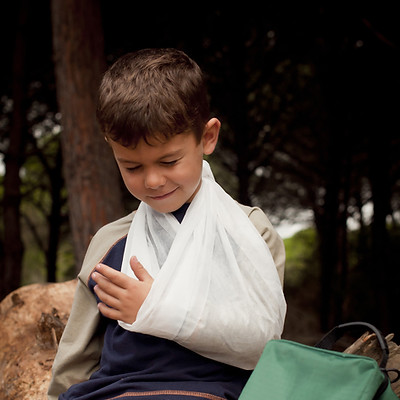 First Aid for a broken arm