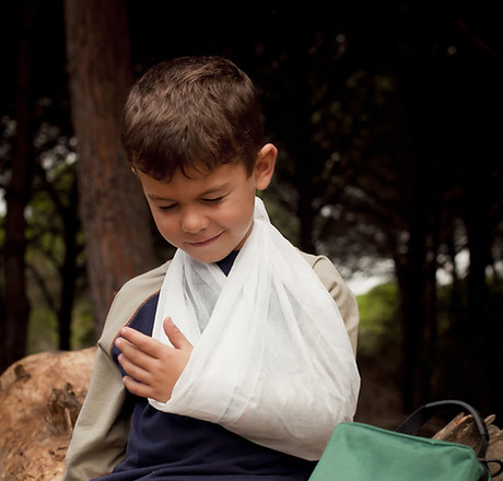 First Aid for a broken arm