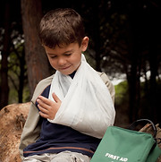 First Aid for a broken arm