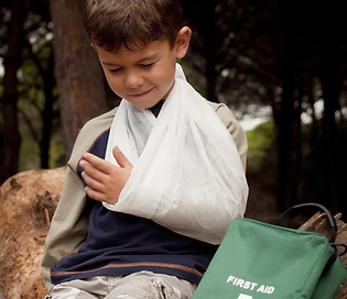 First Aid for a broken arm