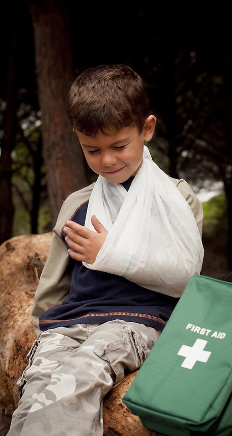 First Aid for a broken arm