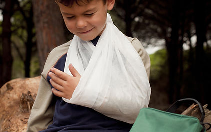 First Aid for a broken arm
