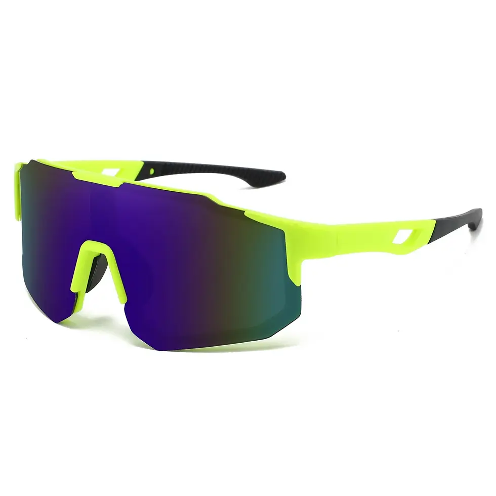 Thumbnail: Rimless UV400 Cycling Sunglasses Sports Running Sun Goggles MTB Bicycle Glasses