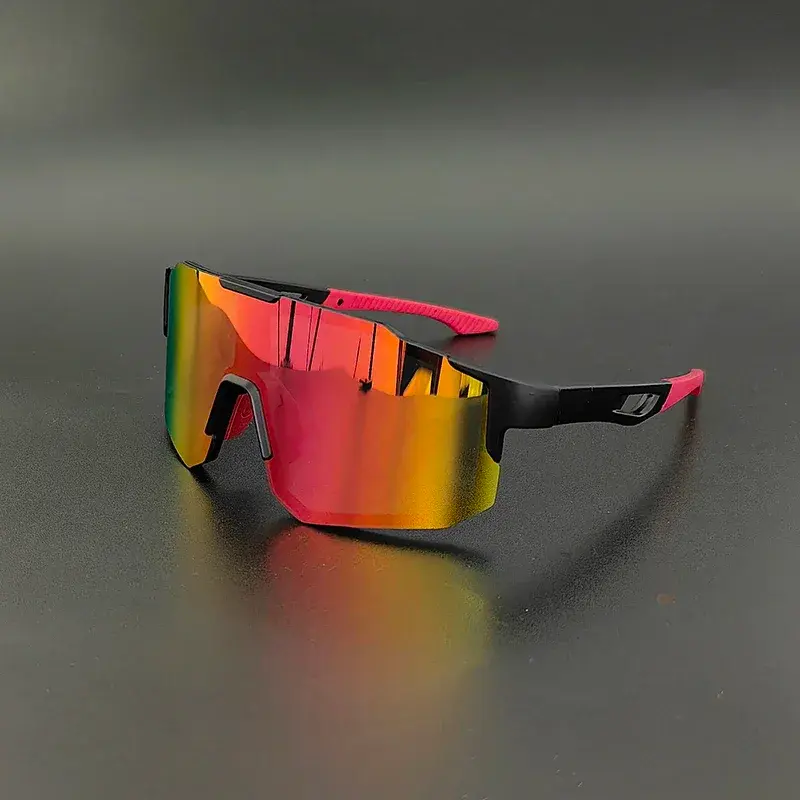 Thumbnail: Rimless UV400 Cycling Sunglasses Sports Running Sun Goggles MTB Bicycle Glasses