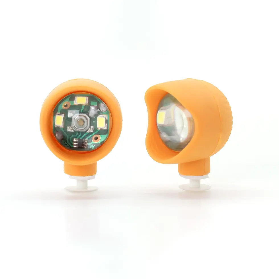 Thumbnail: 1/12pcs LED Light Shoe Charms Accessories Pins 12 Colors Luminous Shoe Buckle