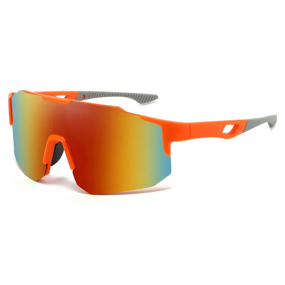 Thumbnail: Rimless UV400 Cycling Sunglasses Sports Running Sun Goggles MTB Bicycle Glasses