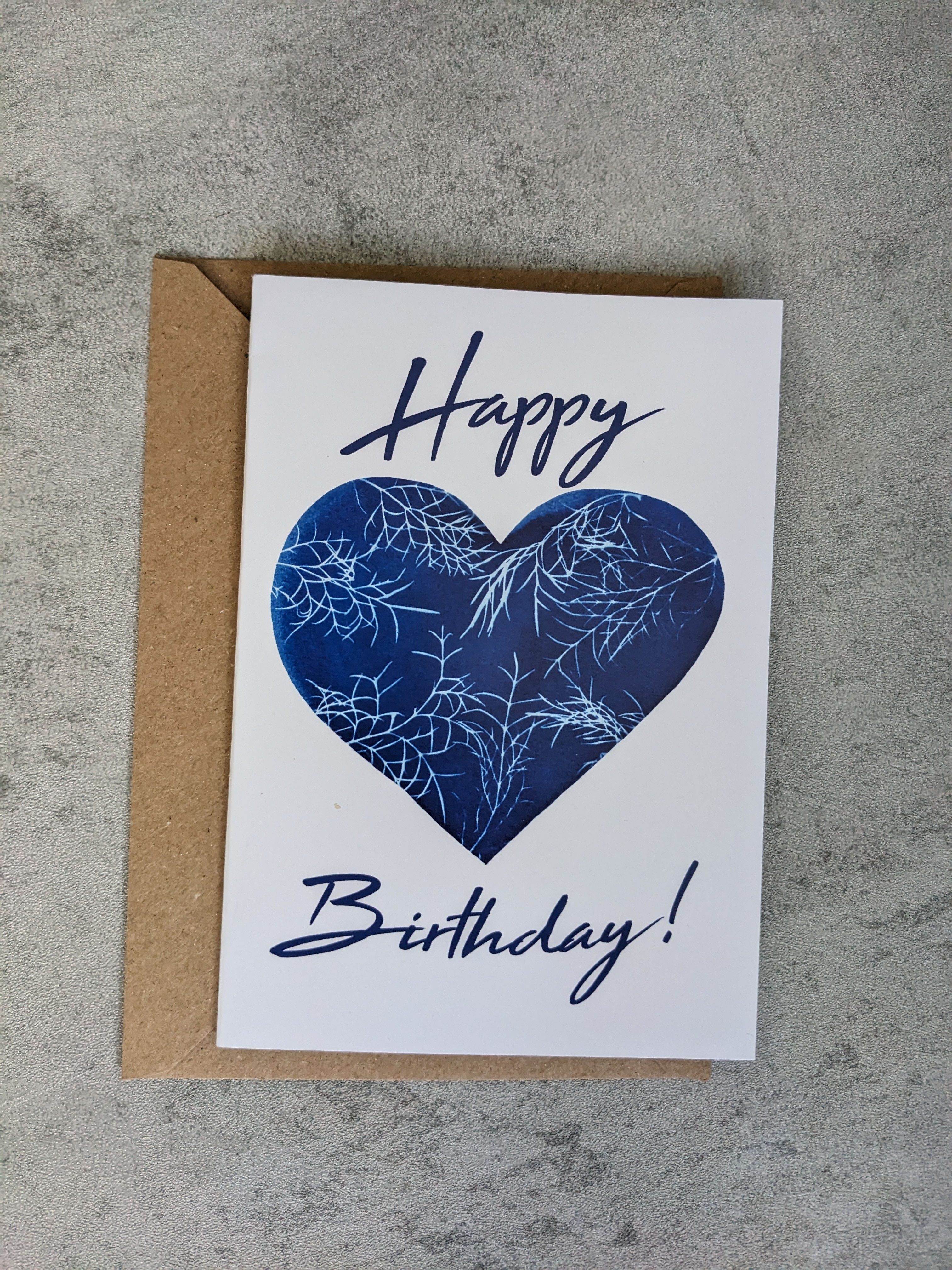 Birthday Heart A6 Greetings Card