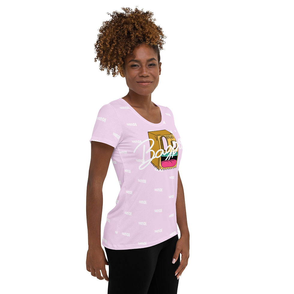 Thumbnail: All-Over Print Women's Athletic T-shirt