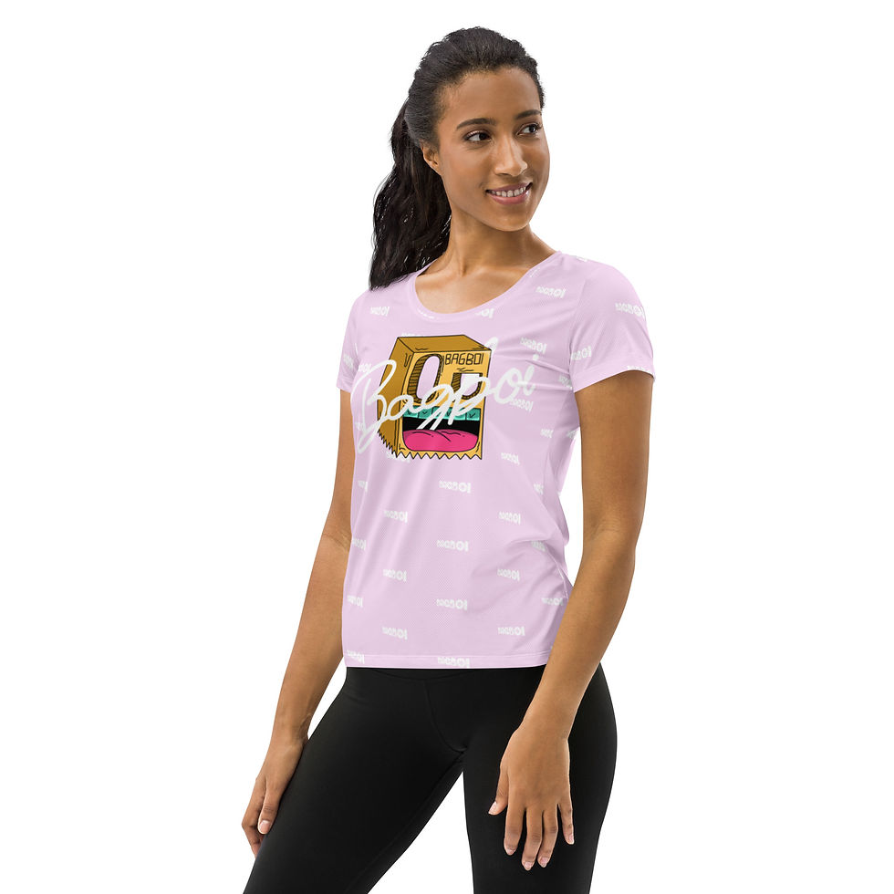 Thumbnail: All-Over Print Women's Athletic T-shirt