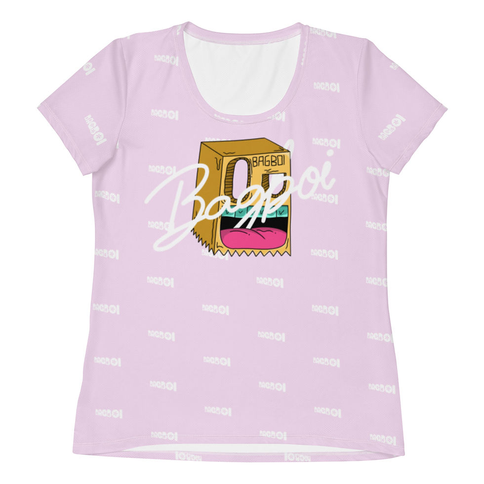 Thumbnail: All-Over Print Women's Athletic T-shirt