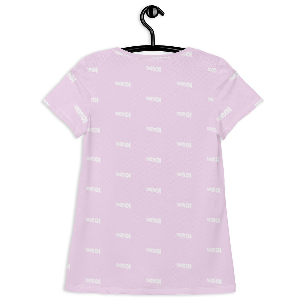 Thumbnail: All-Over Print Women's Athletic T-shirt