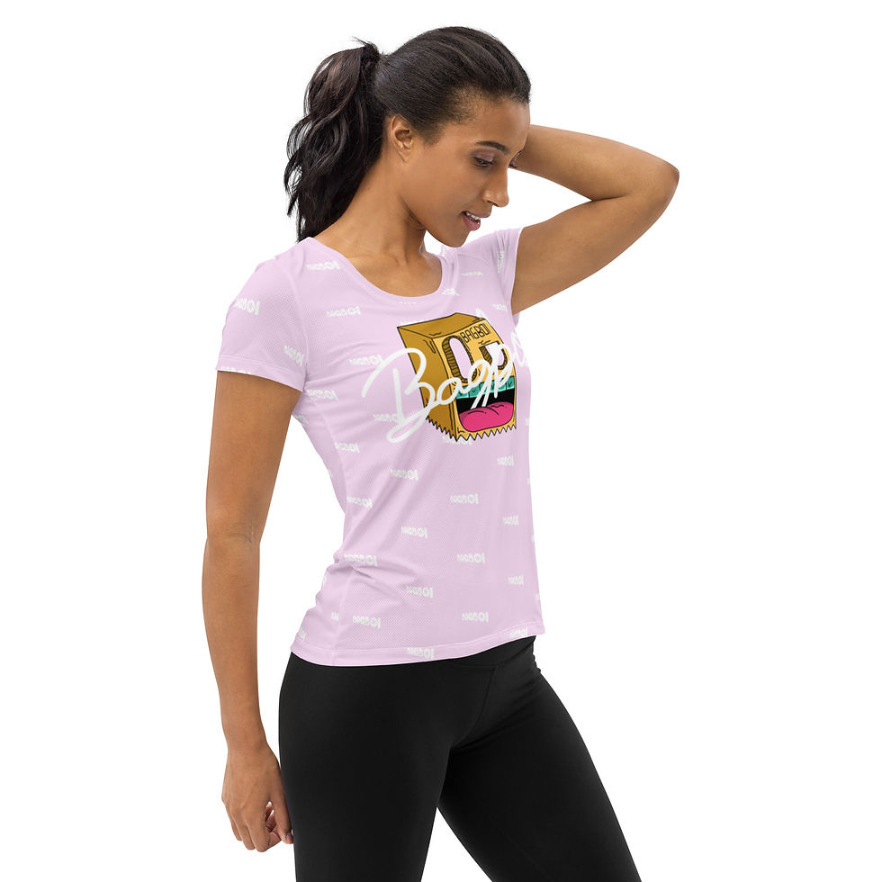 Thumbnail: All-Over Print Women's Athletic T-shirt