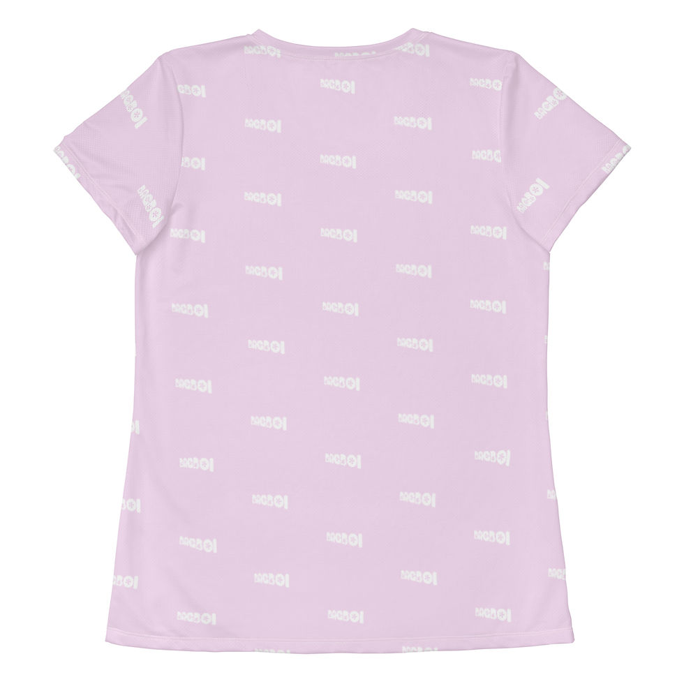 Thumbnail: All-Over Print Women's Athletic T-shirt