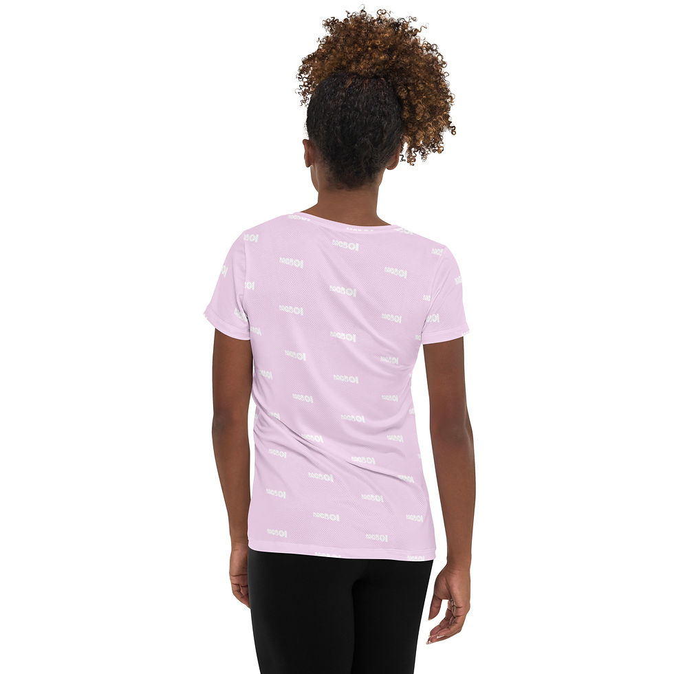 Thumbnail: All-Over Print Women's Athletic T-shirt