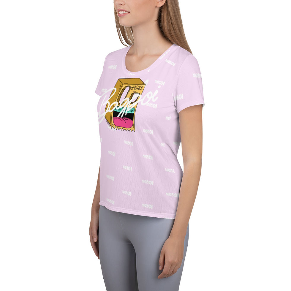 Thumbnail: All-Over Print Women's Athletic T-shirt