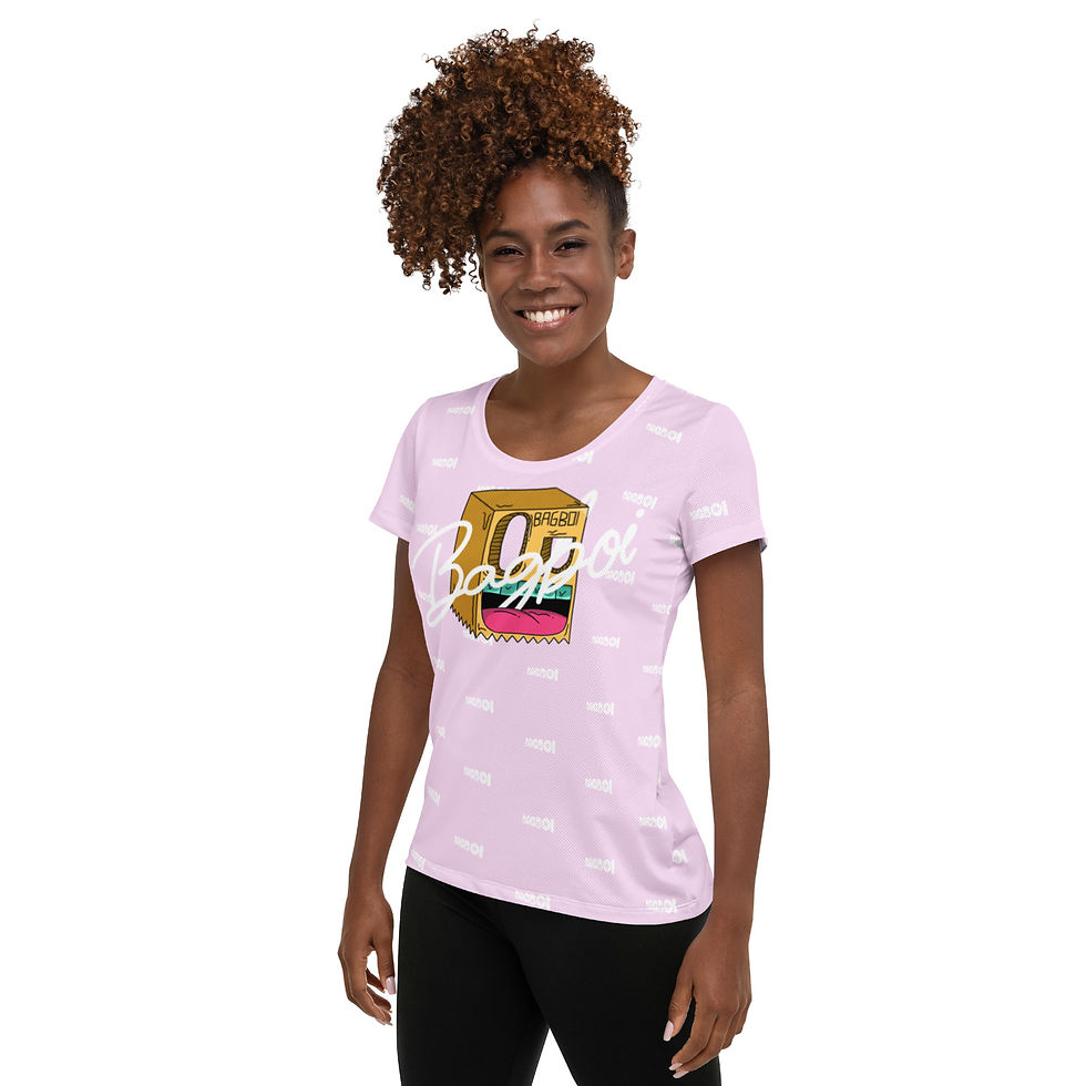 Thumbnail: All-Over Print Women's Athletic T-shirt