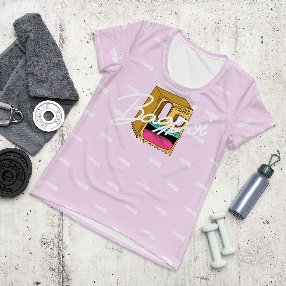 Thumbnail: All-Over Print Women's Athletic T-shirt