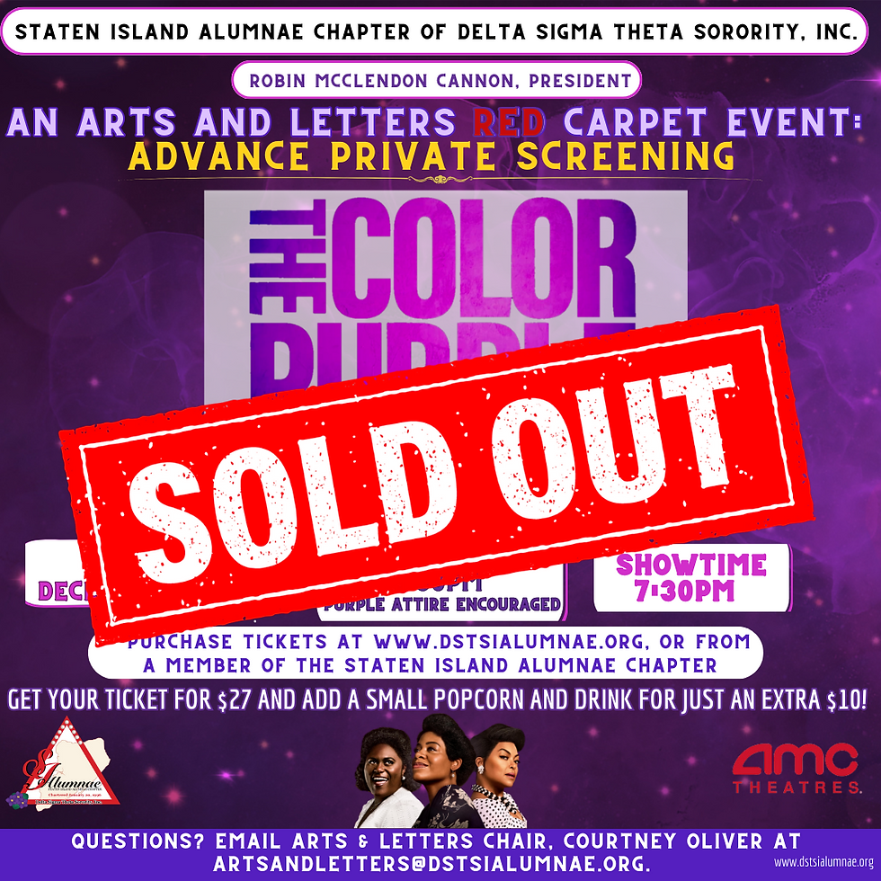 Advance Private Movie Screening: The Color Purple