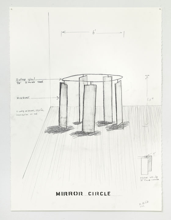 Drawing proposal for contemporary sculpture symbolizing the ongoing need for labor. The Eternal Worker.