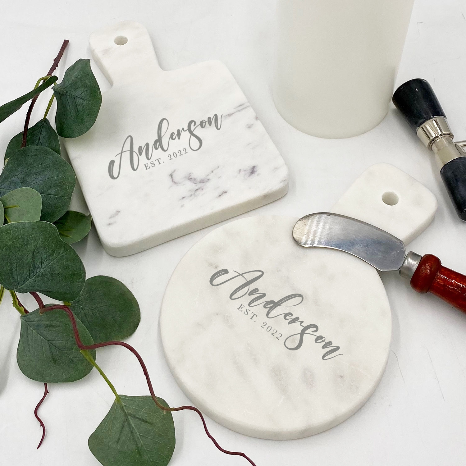 Mini Marble Serving Boards