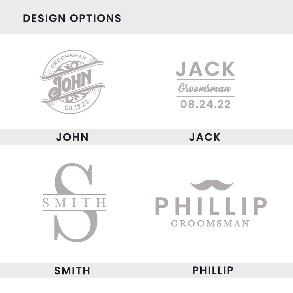 Thumbnail: Groomsman Shot Glasses
