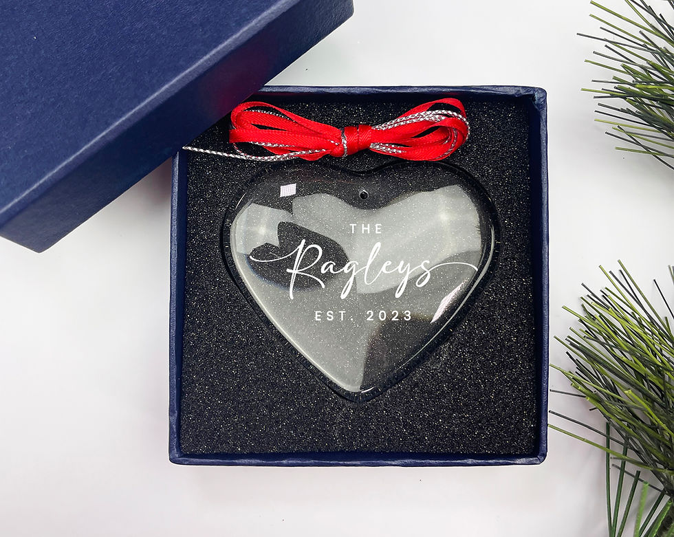 Thumbnail: Crystal Heart Ornament