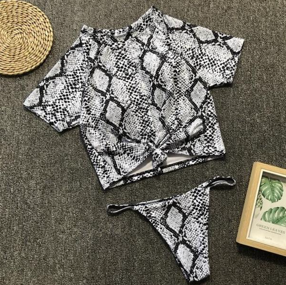 Thumbnail: Printed Cover Me Bikini