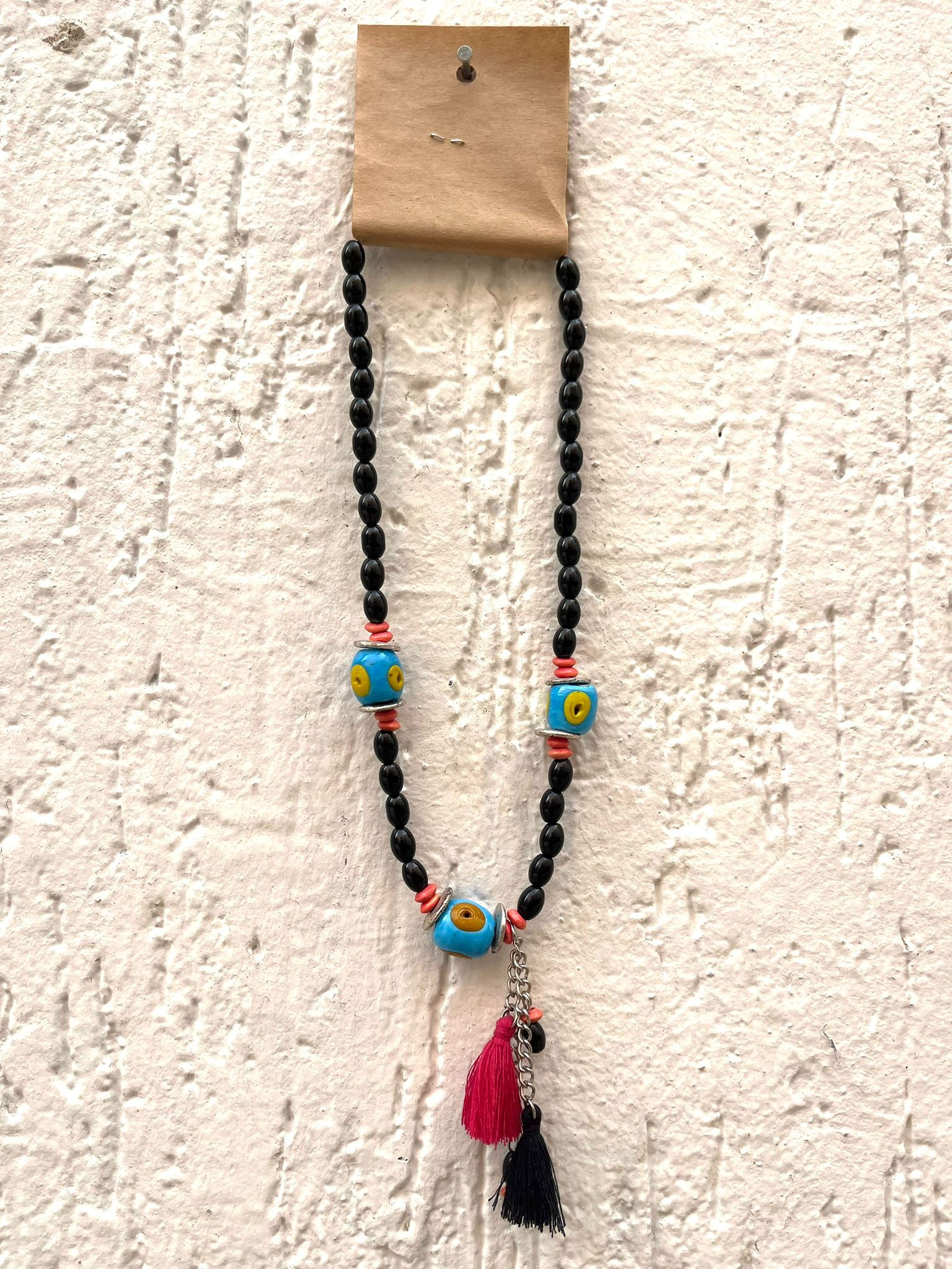 Cam Nazar Boncuklu Kolye