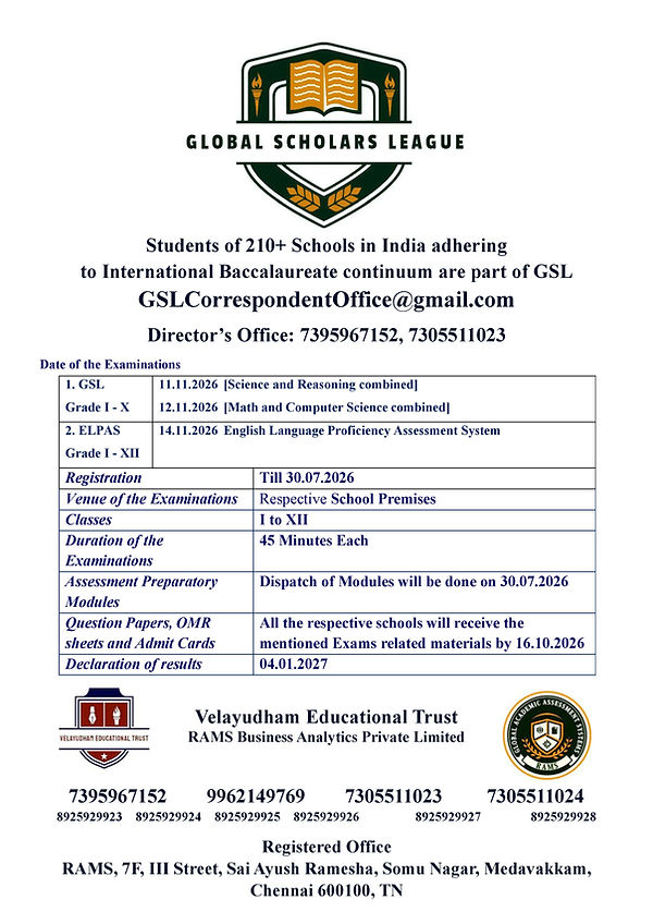 Global Scholars League