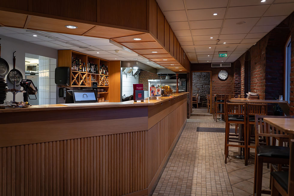 Restaurang Benidorm inredning