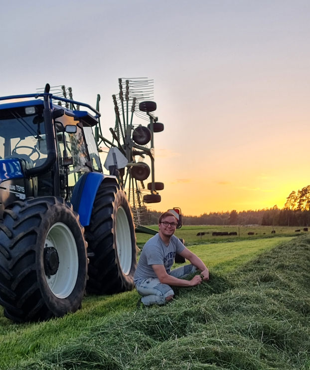 Christian Rydén tractor