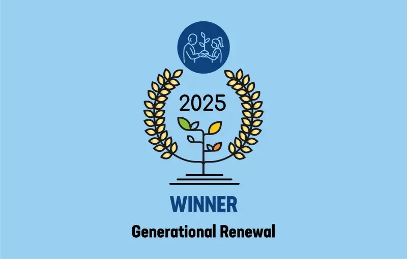 Skifta Rikt winner of ARIA (Agriculture and Rural Inspiration Award) 2025