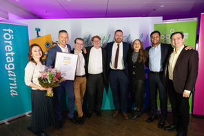 Force HT team receiving an award