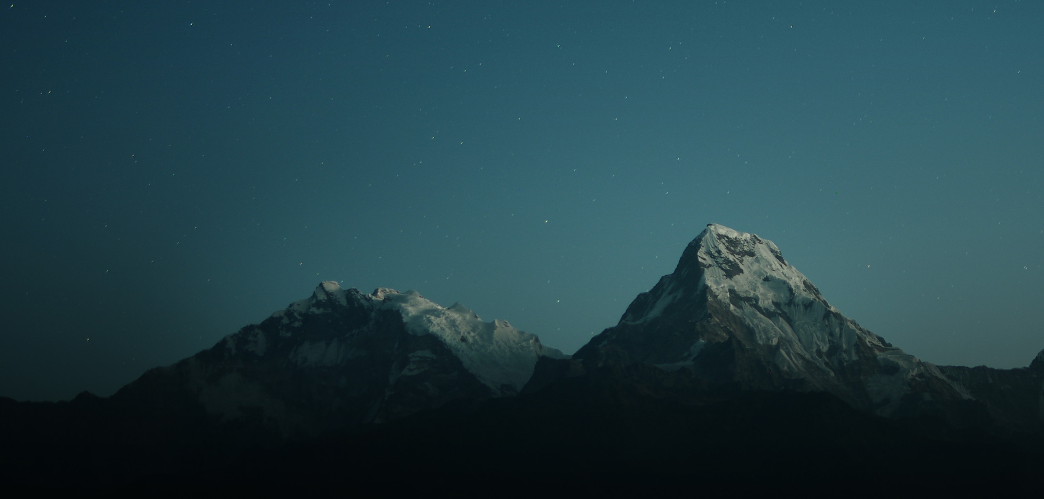 Snow Capped Mountains