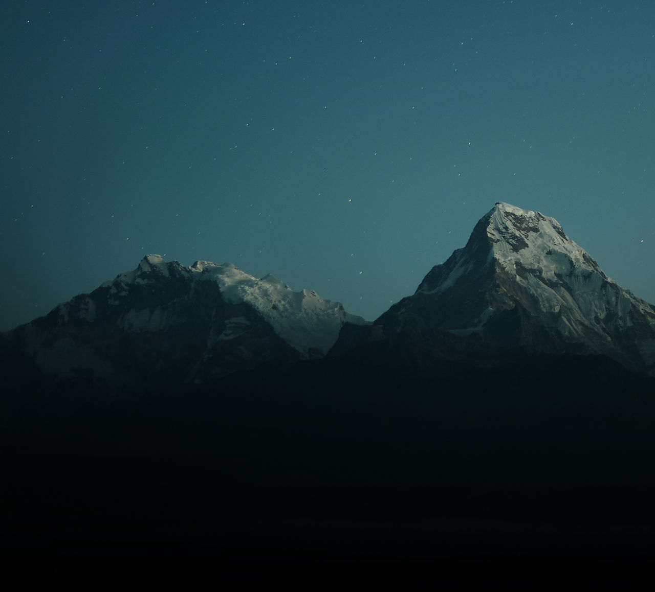 Snow Capped Mountains