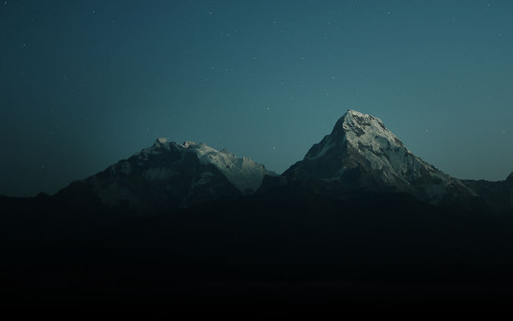 Snow Capped Mountains