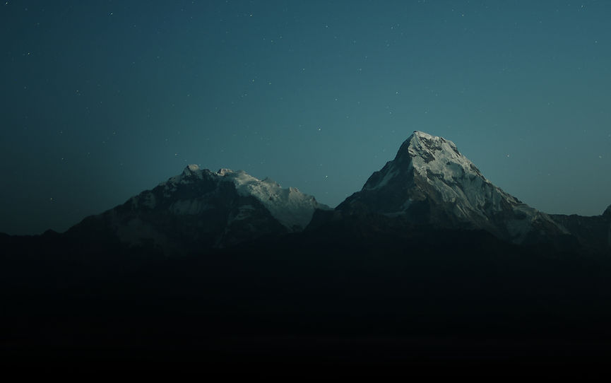 Montagnes enneigées