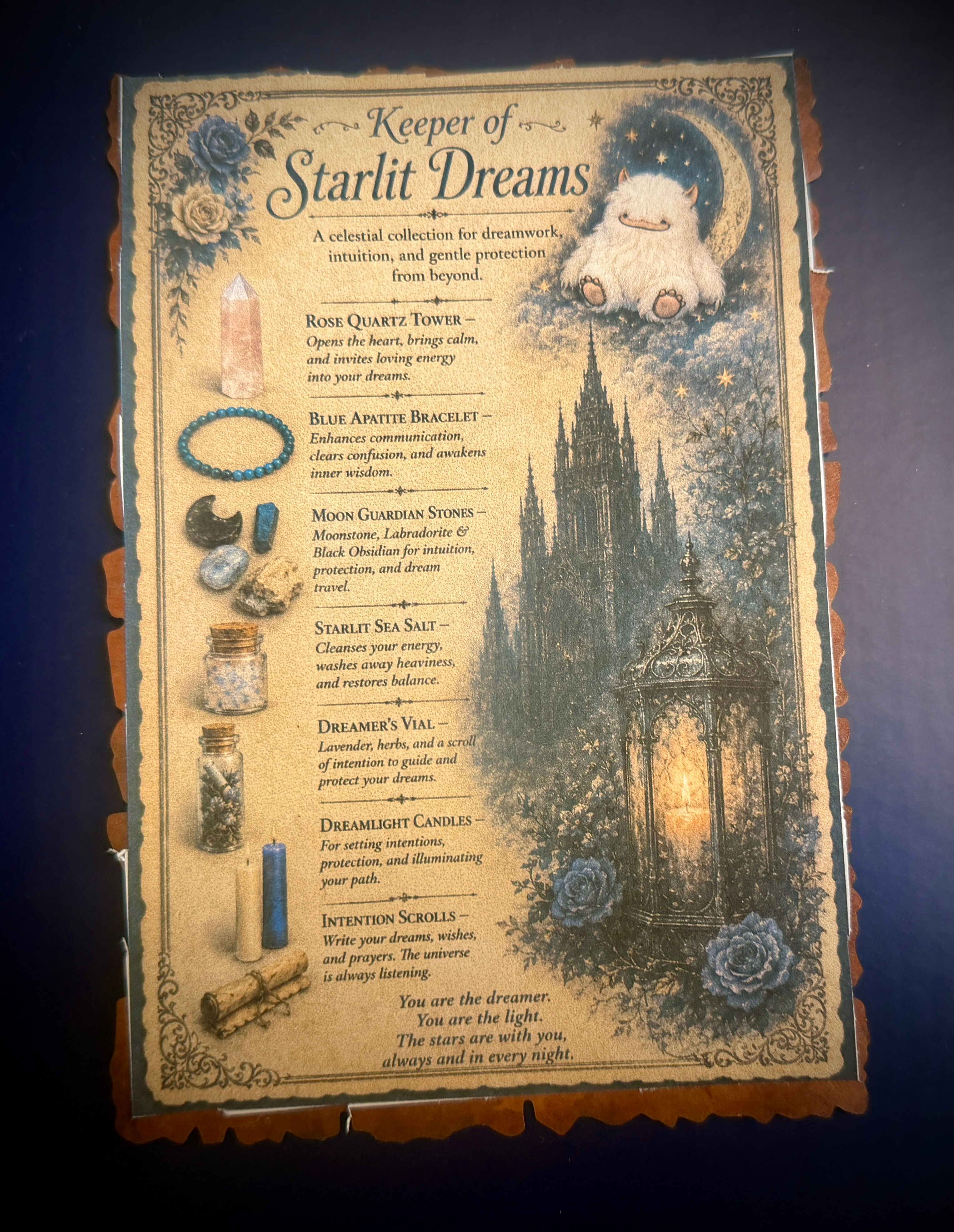 The Keeper of Starlit Dreams Enchanted Box