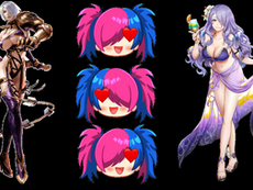 DSLL5 Waifu Video Game Characters