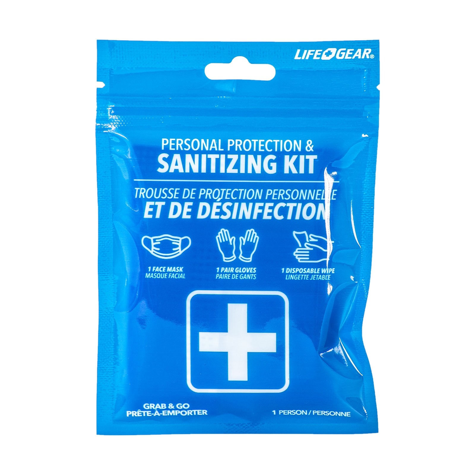 LIFEGEAR PERSONAL PROTECTION & SANITIZING KIT (INDIVIDUAL)