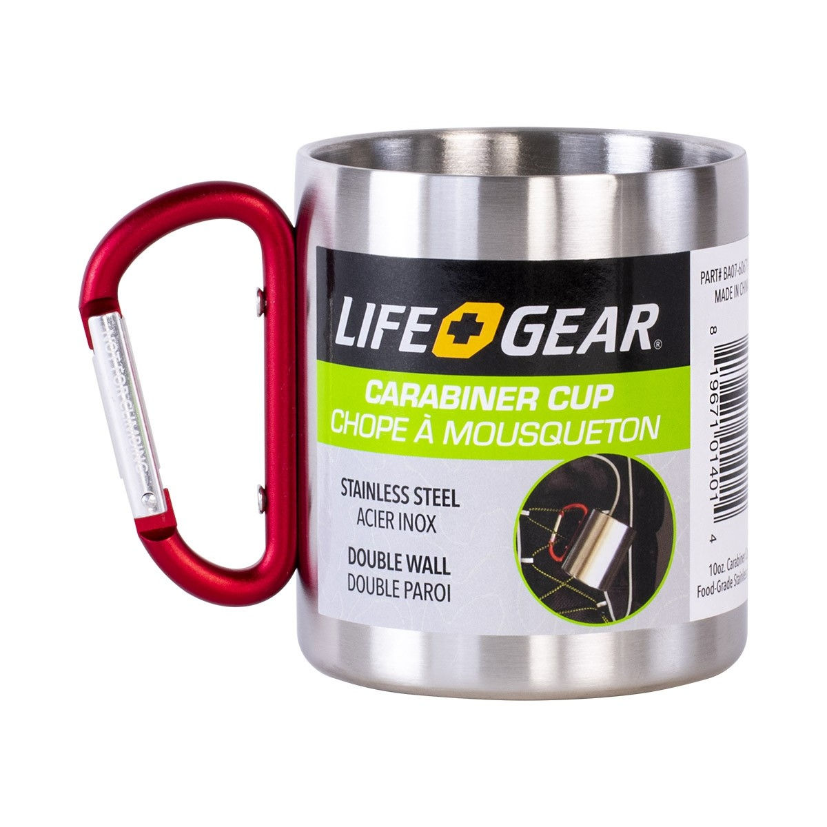LIFEGEAR CARABINER MUG