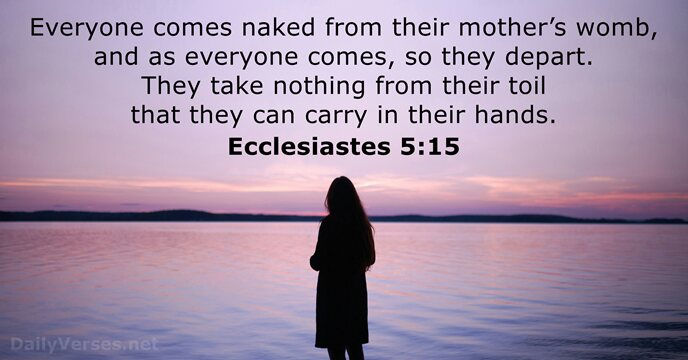 Ecclesiastes 5:15