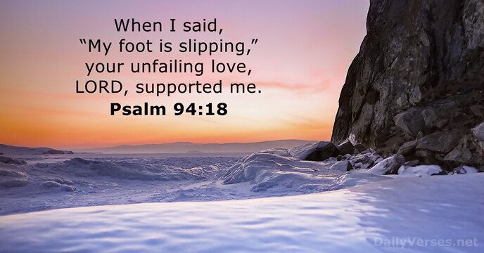 Psalm 94:18