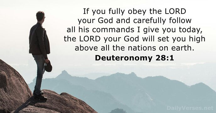 Deuteronomy 28:1